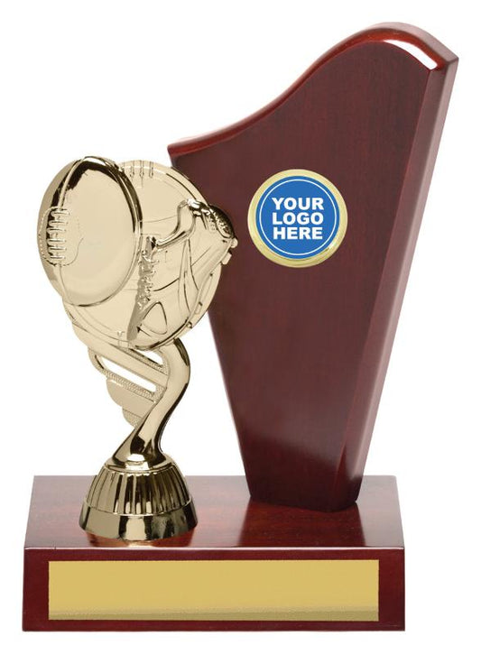 AR4105 Aussie Rules Timber Wave 20cm