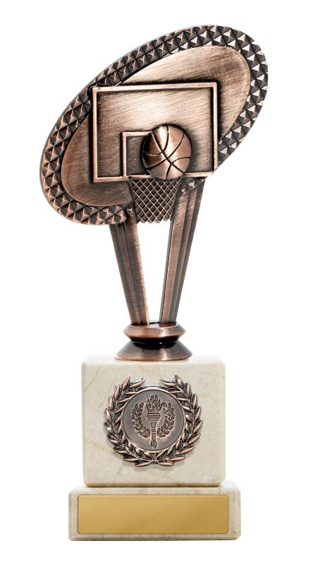 B24-0806 Metal Basketball Theme on Column 20cm