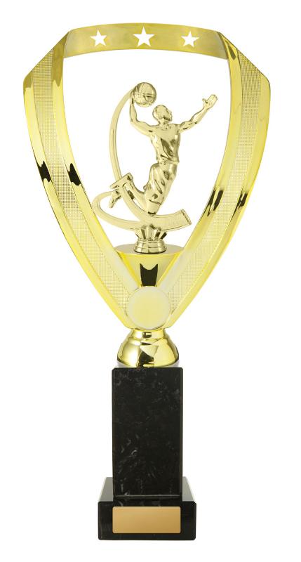 B24-1904 Backstand/Column/Basketball M. 35cm