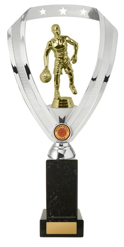 B24-1908 Backstand/Column/Basketball M. 35cm