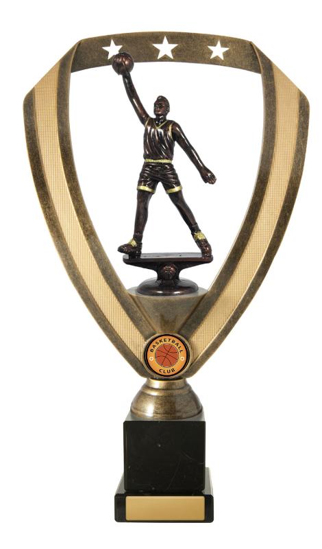 B24-1910 Backstand/Column/Basketball M. 29cm
