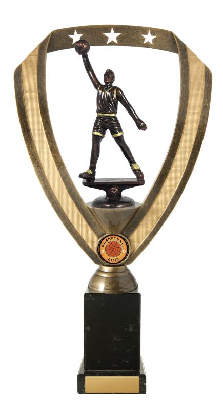 B24-1911 Backstand/Column/Basketball M. 31.5cm