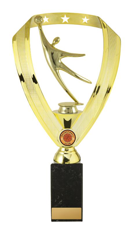 B24-1920 Backstand/Column/Basketball M. 35cm