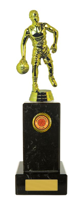 B24-1924 Backstand/Column/Basketball M. 22cm