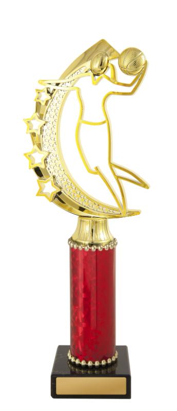 B24-2004 F.Basketball Fig. on Column 27.2cm