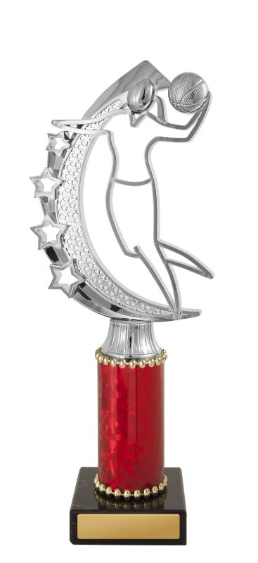 B24-2007 F.Basketball Fig. on Column 24.7cm