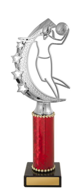 B24-2008 F.Basketball Fig. on Column 27.2cm