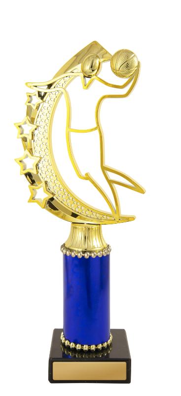 B24-2019 M.Basketball Fig. on Column 24.7cm