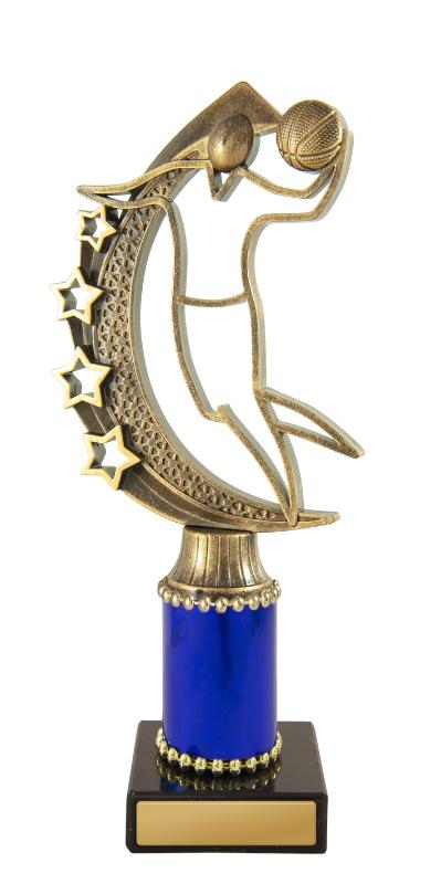 B24-2026 M.Basketball Fig. on Column 22.2cm