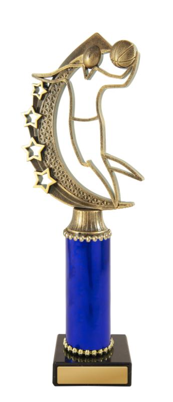 B24-2028 M.Basketball Fig. on Column 27.2cm
