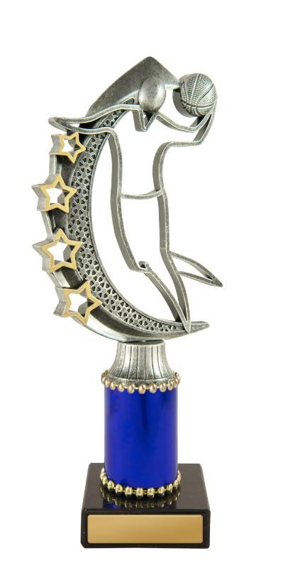 B24-2030 M.Basketball Fig. on Column 22.2cm