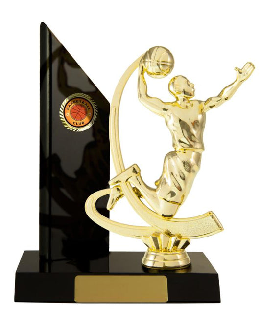 B24-2301DK Timber Buildup Basketball 19.5cm