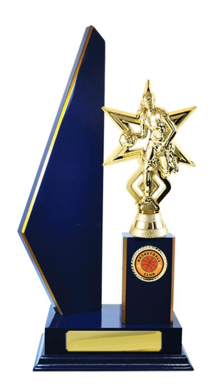B24-2309RB Timber Buildup Basketball 39.5cm