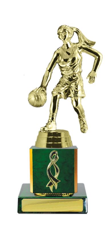B24-2508GN Timber Buildup Basketball 20.5cm