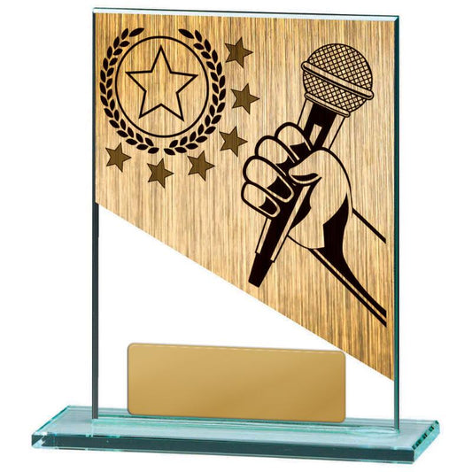 BG01A-PS48A Public Speaking Theme on Glass 13cm