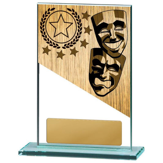 BG01B-PS47A Drama Theme on Glass 15cm