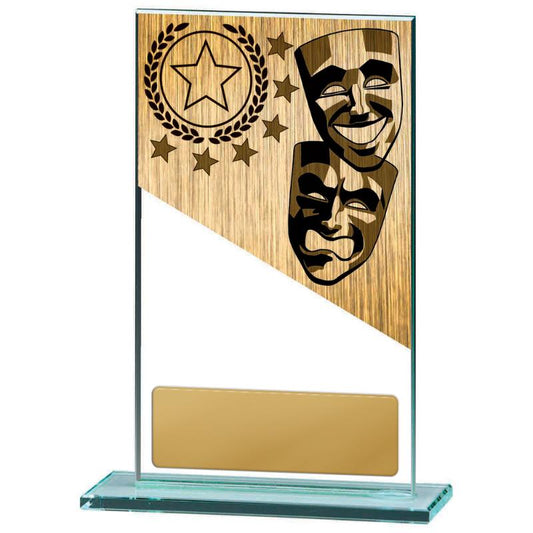 BG01C-PS47A Drama Theme on Glass 17cm