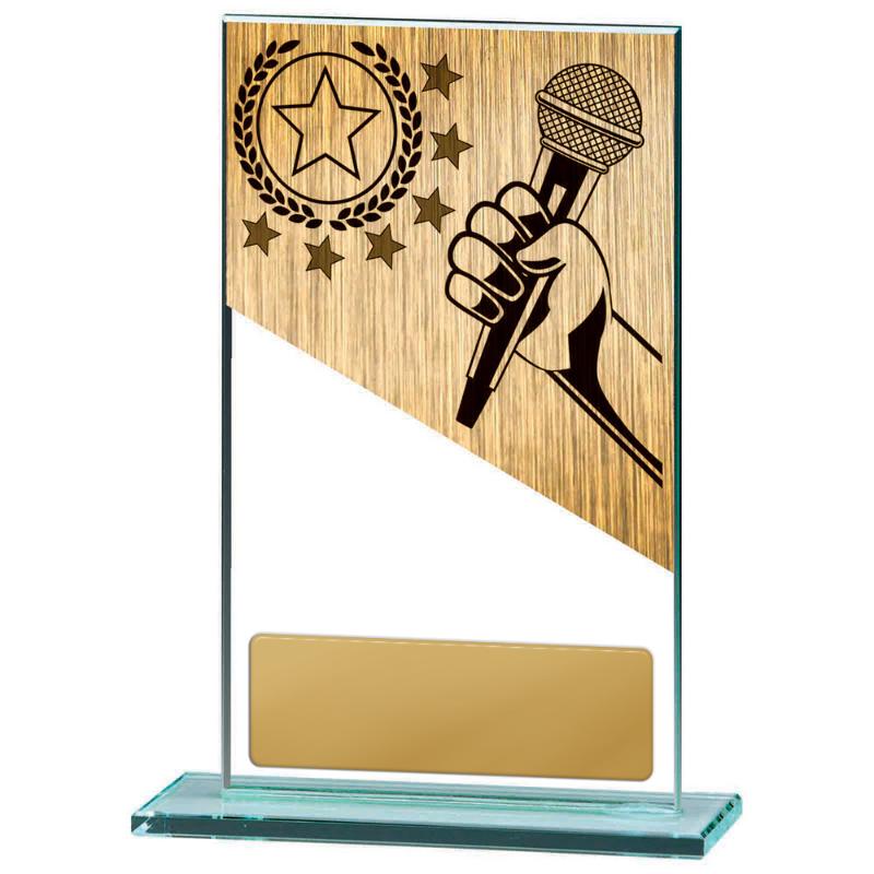 BG01C-PS48A Public Speaking Theme on Glass 17cm