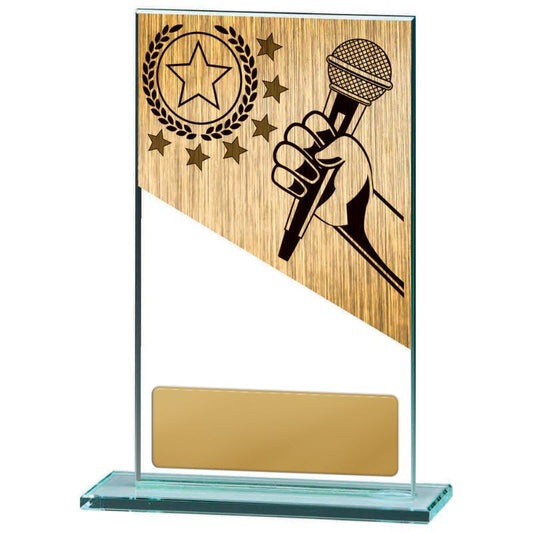 BG01C-PS48A Public Speaking Theme on Glass 17cm