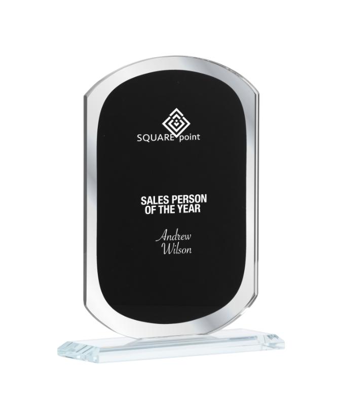 BSM01B Black Silver Mirror 20cm