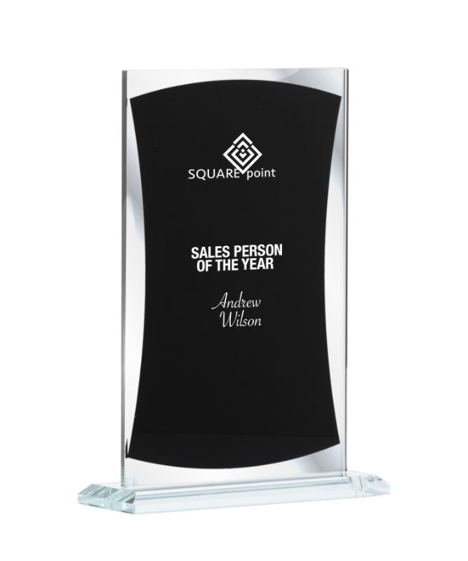 BSM02C Black Silver Mirror 22cm