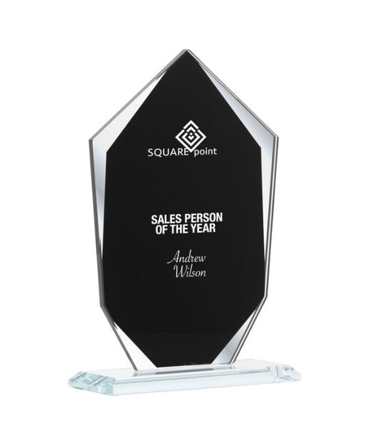 BSM03B Black Silver Mirror 19cm