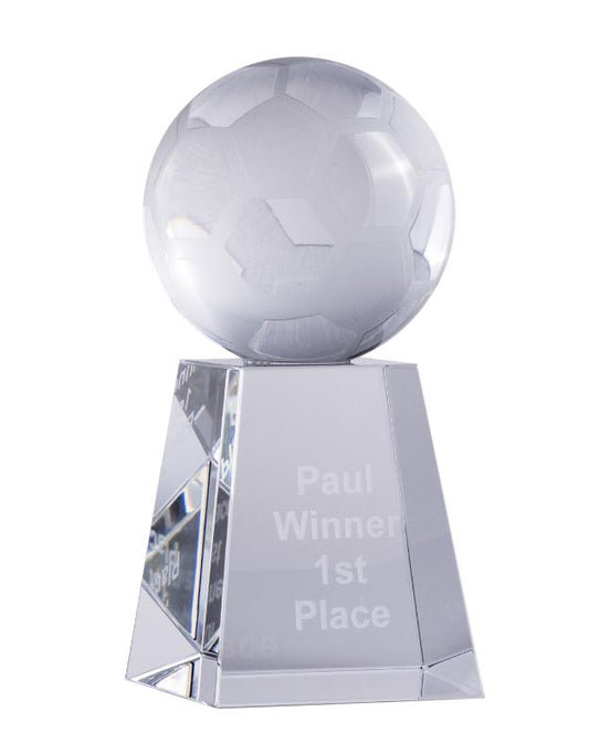 CA-9A Crystal Soccer Ball on Stand 13.8cm