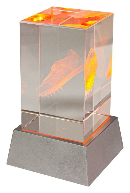 CBLH858 Athletics Light Up Crystal 110mm