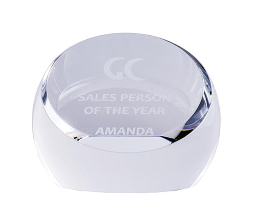 CR10A Crystal Paperweight Sphere 10cm