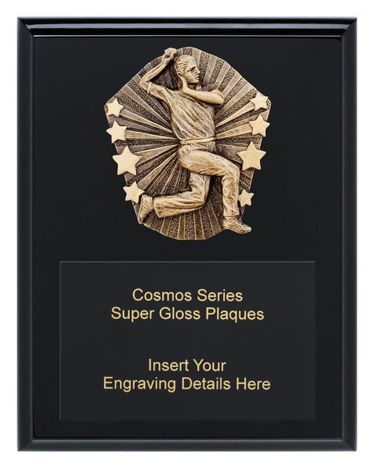 CRK711B Cosmos Super Plaque Male Bowler 225mm