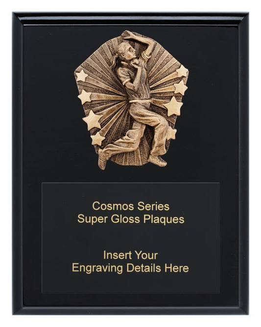 CRK715C Cosmos Super Plaque Female Bowler 250mm