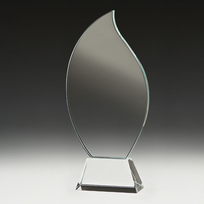 CT586C Glass Levity Award 28cm