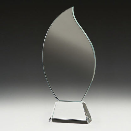 CT586C Glass Levity Award 28cm