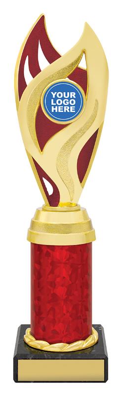 DF4155 Dance Vision - Red / Gold 25cm