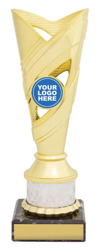DF4278 Dance Curve Cups - Gold 20cm