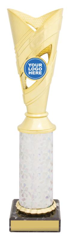DF4281 Dance Curve Cups - Gold 27.5cm