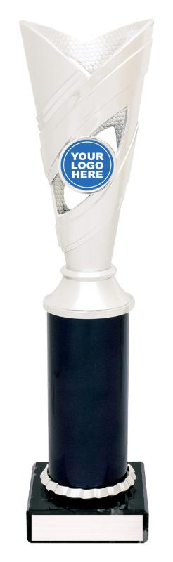 DF4301 Dance Curve Cups - Silver / Black 27.5cm