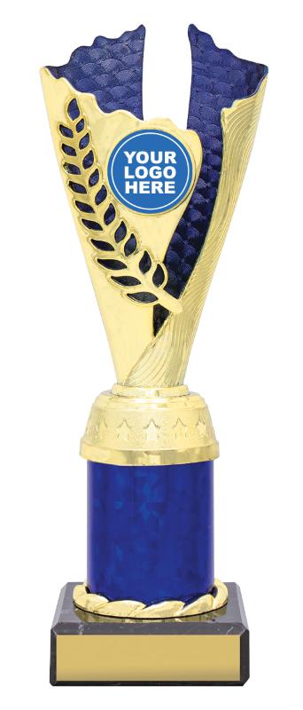 DF4344 Dance Spirit Cups - Gold / Blue 22.5cm