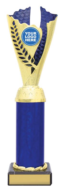 DF4346 Dance Spirit Cups - Gold / Blue 28cm
