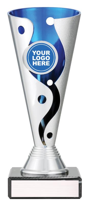 DF4454 Dance Carnival Cup - Blue 17.5cm
