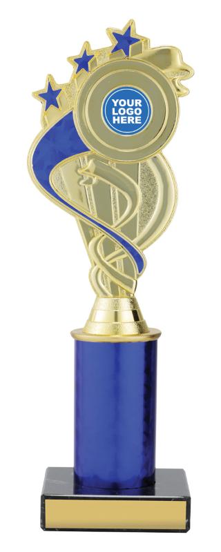 DF4539 Dance Blue Ribbon Star 26cm