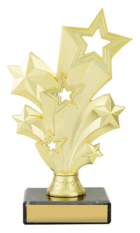 DF4616 Dance Gold Starburst 18.5cm