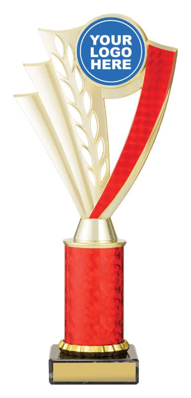DF4674 Dance Red / Gold Arcadia 27cm