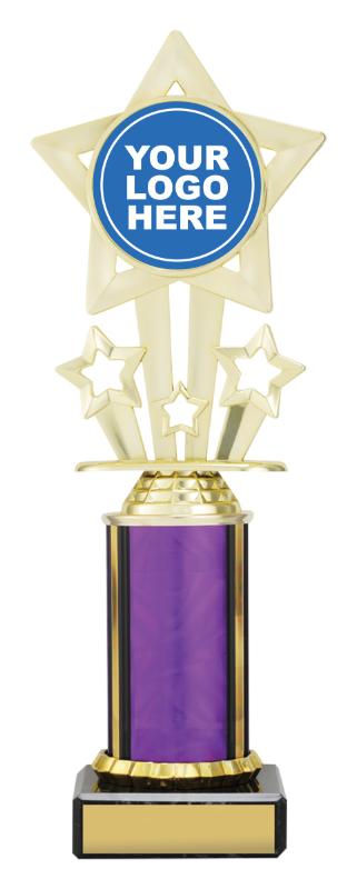 DF4695 Dance Icon Star - Purple 25.5cm