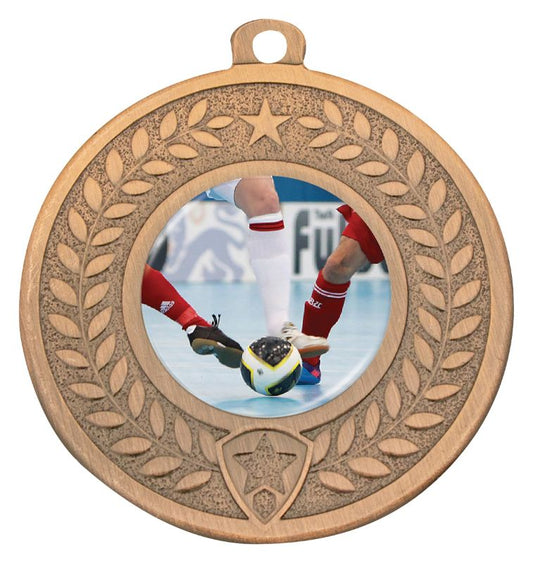 DMC041B Distinction Futsal / Indoor Football Medal Bronze