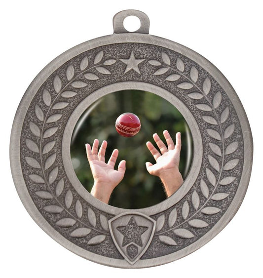 DMC404S Distinction Cricket Fielding Medal Silver