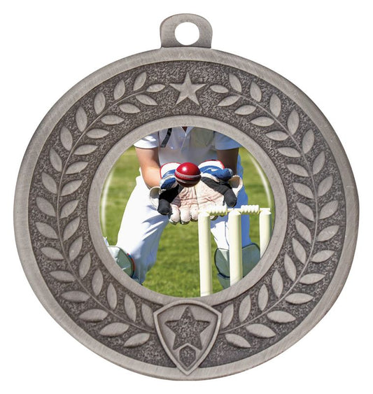 DMC405S Distinction Cricket Wicketkeeper Medal Silver