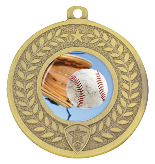 DMC741G Distinction Baseball Medal Gold