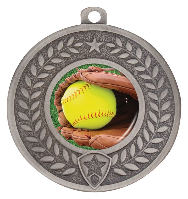 DMC752S Distinction Softball Medal Silver
