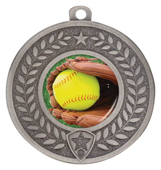 DMC752S Distinction Softball Medal Silver